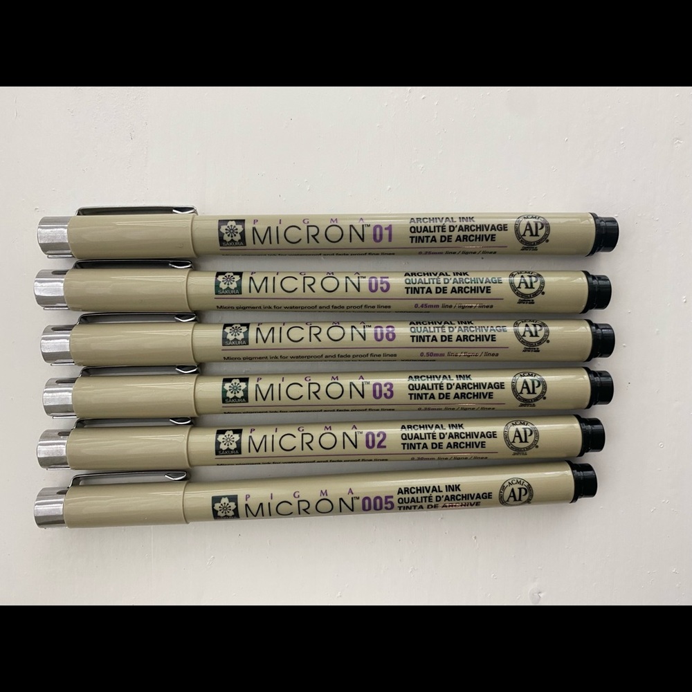 Micron Pen Set